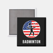 Badminton VS Magneet (Voorkant / Achterkant)
