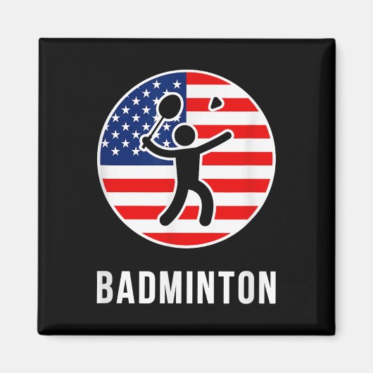 Badminton VS Magneet (Voorkant)