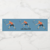 Badminton Waterfles Etiket (Enkel label)