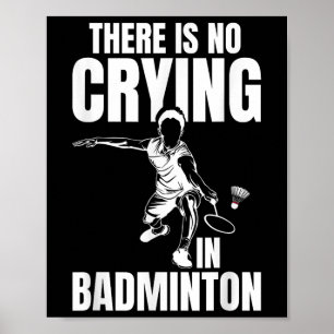 Badminton Wedstrijd Geluk Vaardigheid Team Shuttle Poster