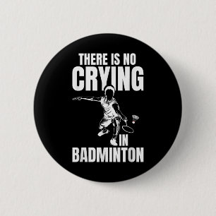 Badminton Wedstrijd Geluk Vaardigheid Team Shuttle Ronde Button 5,7 Cm