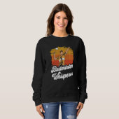 Badminton Whisperer Match Player Team Trui (Voorkant volledig)