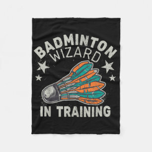 Badminton Wizard in training Shuttle Sport Ball SP Fleece Deken