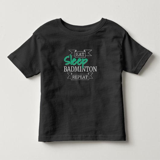 Badmintoncadeaus Kinder Shirts (Voorkant)