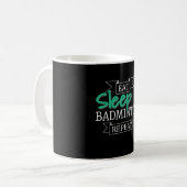 Badmintoncadeaus Koffiemok (Voorkant links)