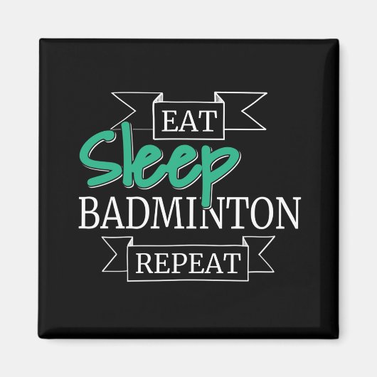 Badmintoncadeaus Magneet (Voorkant)