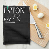 Badmintoncadeaus Theedoek (Quarter Fold)