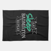 Badmintoncadeaus Theedoek (Horizontaal)