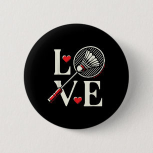 Badmintonliefhebber Hart Racket Shuttle  Ronde Button 5,7 Cm