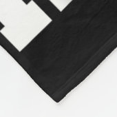 Badmintonliefhebber Shuttle Het werkte Badmintonsp Fleece Deken (Hoek)