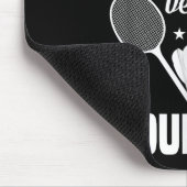 Badmintonliefhebber Vaardigheidstest Shuttle Spele Muismat (Hoek)