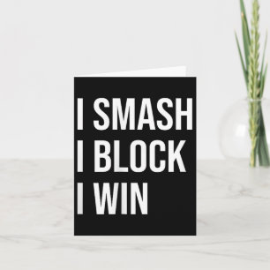 Badmintonliefhebbers Meme Quote Kaart