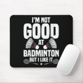 Badmintonliefhebbersteam Shuttle Coach Badmintonsp Muismat (Met muis)