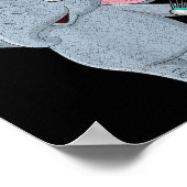 badmintonolifant poster (Hoek)