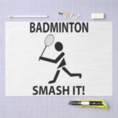 Badmintonracket Smash It Sportbadminton Tissuepapier (Craft)