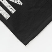 Badmintonspel Zo'n Ding Shuttle Badmintonspeler Fleece Deken (Hoek)