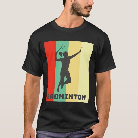 Badmintonspeler Badminton Lover T-shirt (Voorkant)