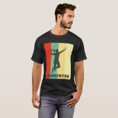 Badmintonspeler Badminton Lover T-shirt (Voorkant volledig)