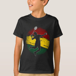 Badmintonspeler Ghanese vlag Ghana 1 T-shirt