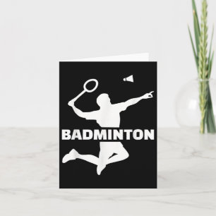 Badmintonspeler  kaart