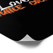 Badmintonspeler Love Game Ik hou van Shuttle S Poster (Hoek)