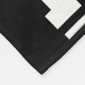 Badmintonspeler - Racket Shuttle Badminton Fleece Deken (Hoek)