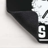 Badmintonspeler - Racket Shuttle Badminton Muismat (Hoek)