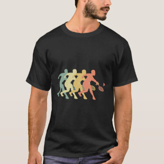 Badmintonspeler - Retro Badminton Gift Idee T-shirt