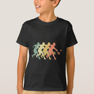 Badmintonspeler - Retro Badminton Gift Idee T-shirt
