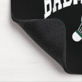 Badmintonspeler Shuttle Grafisch Tanktop  Muismat (Hoek)