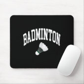 Badmintonspeler Shuttle Grafisch Tanktop  Muismat (Met muis)