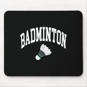 Badmintonspeler Shuttle Grafisch Tanktop  Muismat