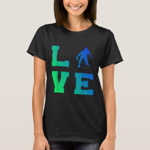 Badmintonspeler Shuttle Squash Heren Badminton T-shirt