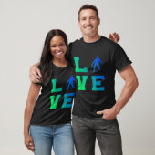 Badmintonspeler Shuttle Squash Heren Badminton T-shirt (Unisex)