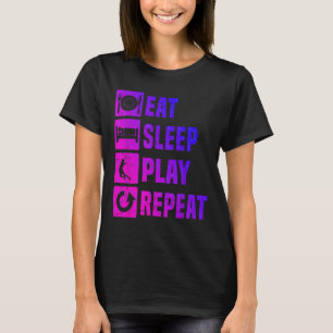 Badmintonspeler Squash Heren Badminton Shuttle T-shirt