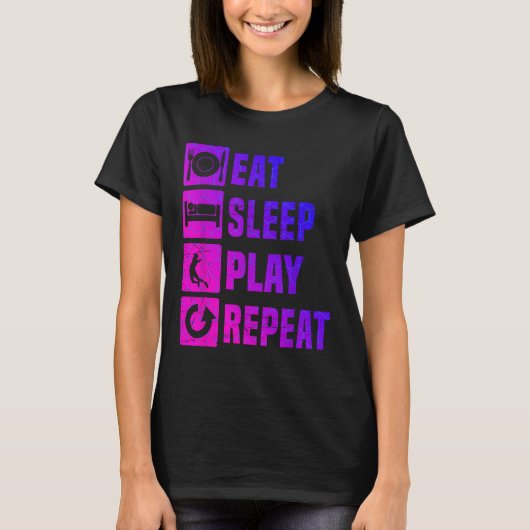 Badmintonspeler Squash Heren Badminton Shuttle T-shirt (Voorkant)