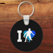Badmintonspeler Squash Heren Shuttle Badminton Sleutelhanger (Voorkant)