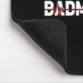 Badmintonveld Racket - Racquet Shuttle Ekg Hart Muismat (Hoek)