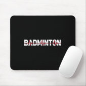 Badmintonveld Racket - Racquet Shuttle Ekg Hart Muismat (Met muis)