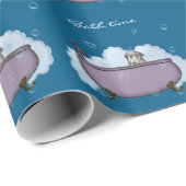 badmoment cadeaupapier (Rol Hoek)