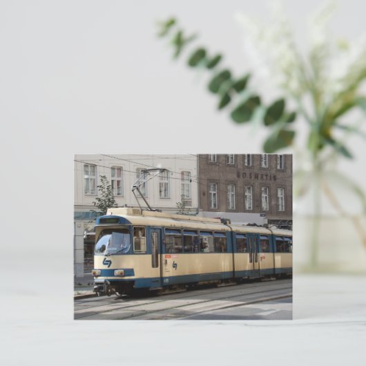 Badner Bahn Briefkaart (Staand voorkant)