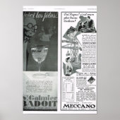 Badoit, Meccano Poster (Voorkant)