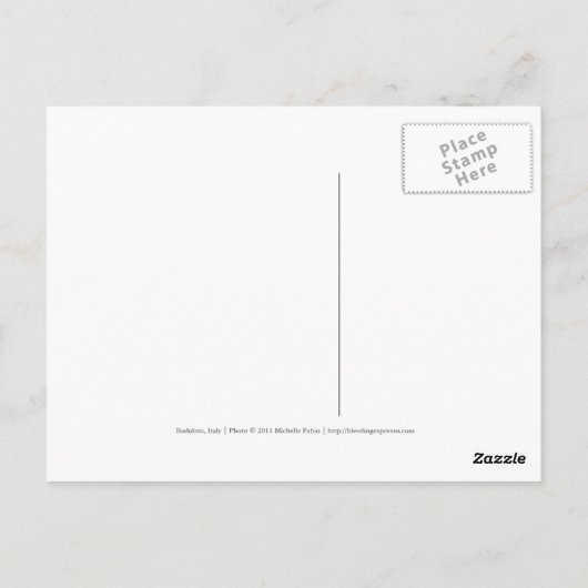 Badolato, Italië Briefkaart (Achterkant)