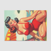  Badpak Curvy Pin-up Tissuepapier (Voorkant)