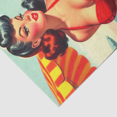  Badpak Curvy Pin-up Tissuepapier (Detail)