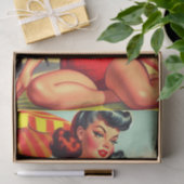  Badpak Curvy Pin-up Tissuepapier (Geschenk)