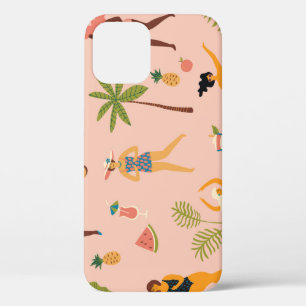 Badpak Dames: Tropische Dans Case-Mate iPhone Case