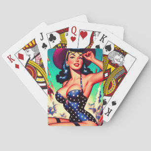 badpak Pin-up Pokerkaarten