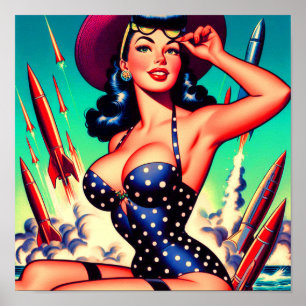  badpak Pin-up Poster