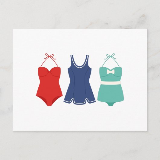 badpakken briefkaart (Voorkant)